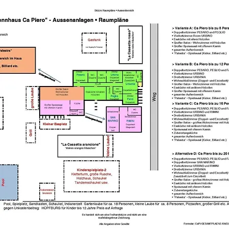 Casa vacanze Ca Piero Mit Pool Bis 8 Personen
